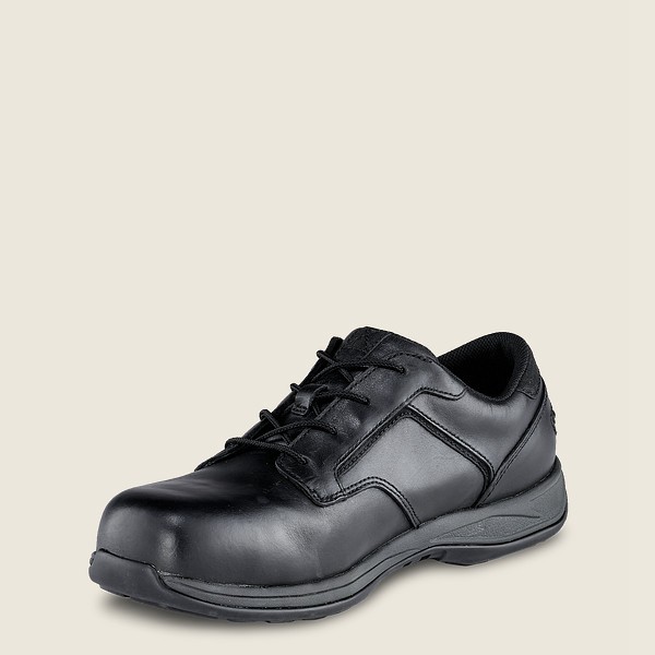 Red Wing Mens Oxford - Comfortpro - Soft Toe - Black - NTR285360